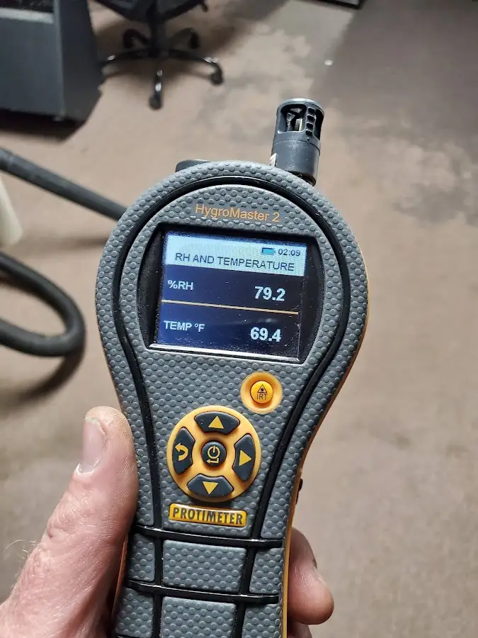 Moisture meter humidity assessment for Fire & Smoke Damage Restoration in Brookshire